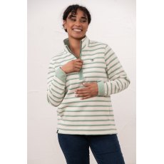 Lighthouse Shore Jersey Sweatshirt Pistachio/Basil Stripe