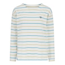 Lighthouse Causeway Top Blue/Clay Stripe
