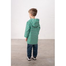 Lighthouse Ethan Coat Sea Green Stripe