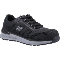 Skechers Men's Bulklin Bragoo Work Trainer Black