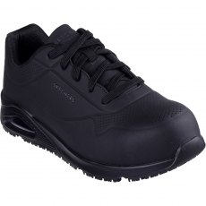 Skechers Men's Uno SR Doltin Work Trainer Black