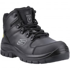 Skechers Men's Trophus Kilram Safety Boot Black