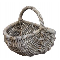 Lows Of Dundee Oval Trug With Hoop Handle