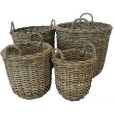 Lows Of Dundee Round Basket With Ear Handles