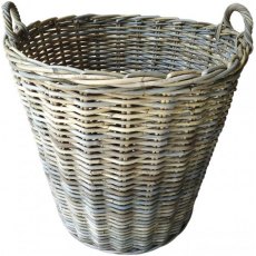 Lows Of Dundee Round Basket With Ear Handles Lows Of Dundee Round Basket With Ear Handles