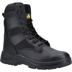 Amblers Unisex FS008 Hi Leg Safety Boot Black