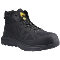 Amblers Unisex Relay Safety Hiker Boot Black