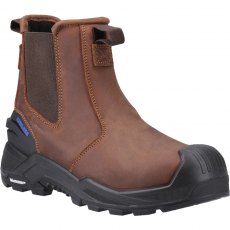 Amblers Men's 982C Conway Dealer Safety Boot Brown
