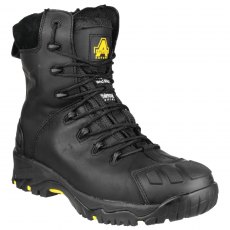 Amblers Unisex FS999 Hi Leg Composite Safety Boot With Side Zip Black
