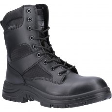 Amblers Men's Combat Hi Leg Waterproof Metal Free Safety Boot Black