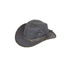 SSP Hats Wax Oil Hat With Leather Braided Band