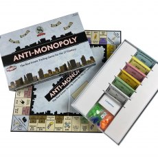 Anti-Monopoly Trading Estate Board Game