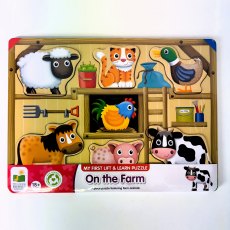 My First Magnetic Farm Lift & Learn Puzzle