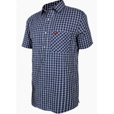 Stoney Creek Checkmate Polo Shirt Navy Check