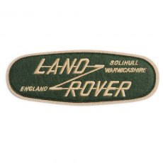 Land Rover Patch Bronze Green Land Rover Patch Bronze Green
