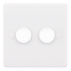 Westminster Electrical 2 Way Light Switch Dimmer 2 Gang