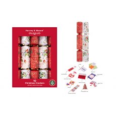 Red Robin Christmas Cracker 14" 10 Pack