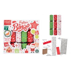 Bingo Christmas Crackers 9" 6 Pack