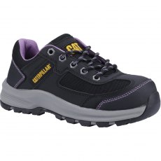 Caterpillar Ladies' Elmore Work Shoe Black/Lilac Caterpillar Ladies' Elmore Work Shoe Black/Lilac