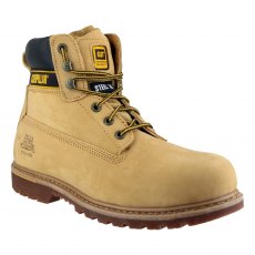 Caterpillar Men's Holton S3 Safety Boot Honey