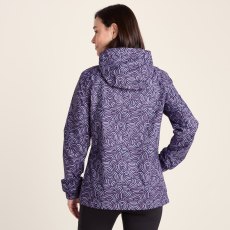 Tog24 Craven Waterproof Jacket Dark Indigo/Lilac Blossom Wave