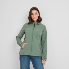 Tog24 Keld Softshell Hooded Jacket Light Forest Tog24 Keld Softshell Hooded Jacket Light Forest