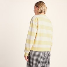 Tog24 Tara Sweatshirt Butter Yellow Stripe