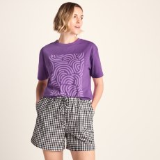 Tog24 Wave T-Shirt Dark Orchid