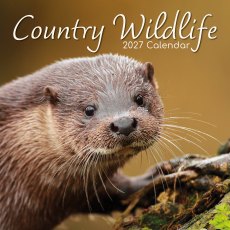 Gifted Stationary Square Country Wildlife Calendar 2027