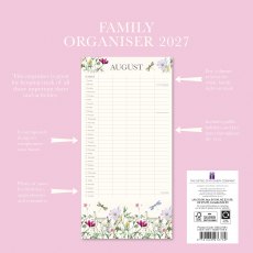 Gifted Stationary Square Wild Harmony Organiser Calendar 2027