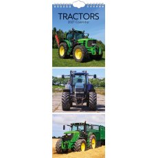 Gifted Stationary Slimline Tractors Calendar 2027