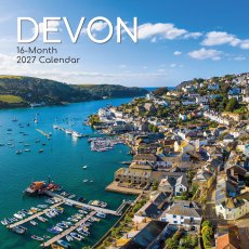 Gifted Stationary Square Devon Calendar 2027