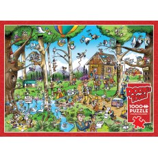 Cobble Hill Doodle Town Birdwatcher Paradise Jigsaw Puzzle 1000 Piece Cobble Hill Doodle Town Birdwatcher Paradise Jigsaw Puzzle 1000 Piece