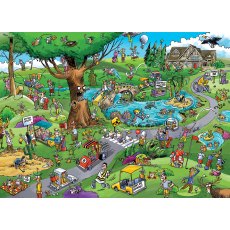 Cobble Hill Doodle Town Par For The Course Jigsaw Puzzle 1000 Piece Cobble Hill Doodle Town Par For The Course Jigsaw Puzzle 1000 Piece