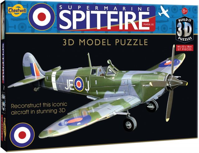 Cheatwell Build It 3D Spitfire Puzzle