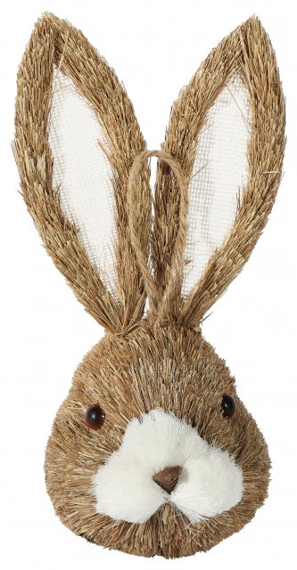 Apac Easter Hanging Rabbit Head 30cm