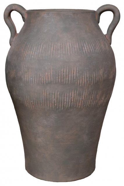 Apac Antique Roman Jar Green Terracotta 36.2cm x 24.5cm