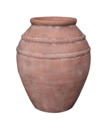 Apac Antique Rope Pot Terracotta 26.2cm x 21cm