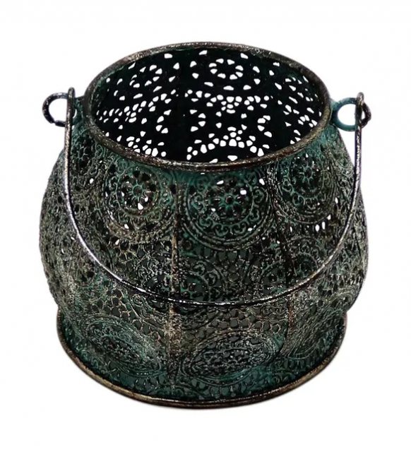 Apac Marrakesh Candle Holder With Handle 12cm