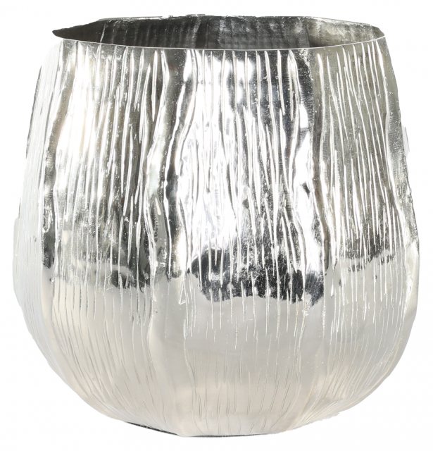 Apac Eros Silver Planter 15cm x 16cm