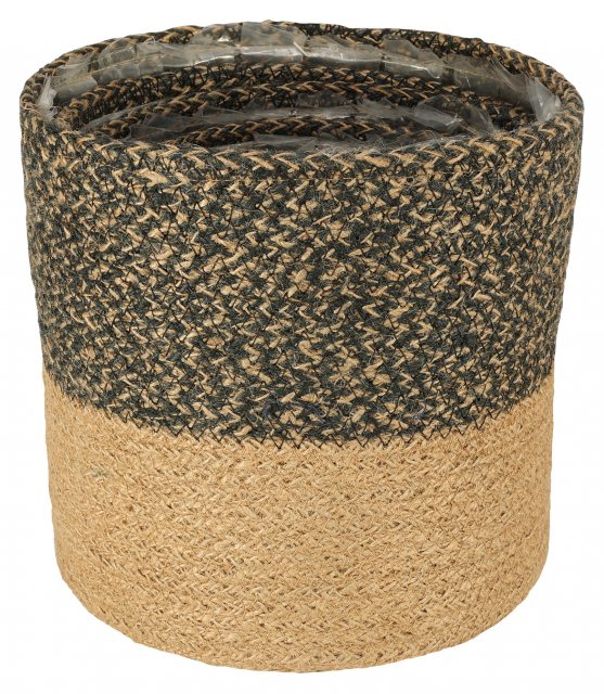 Apac Natural Jute Basket With Liner