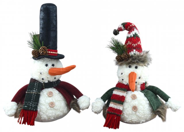 Apac Snowman 32cm Assorted