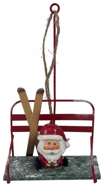 Apac Hanging Ski Lift Santa