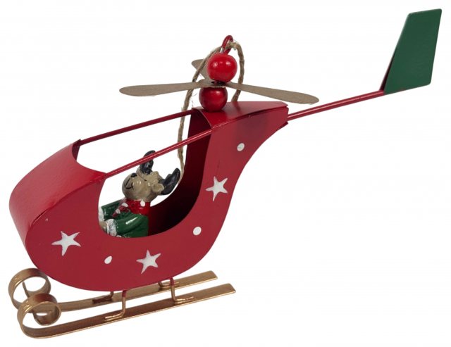 Apac Hanging Reindeer Helicopter