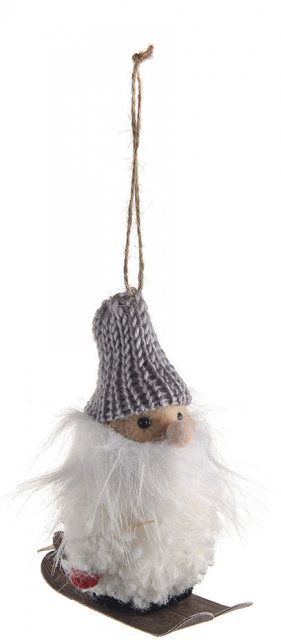 Apac Hanging Fur Coat Skiing Santa