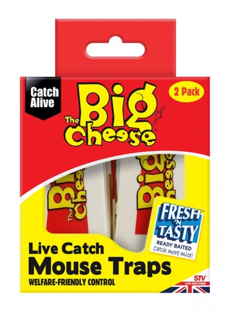 STV STV Live Catch Mouse Trap 2 Pack