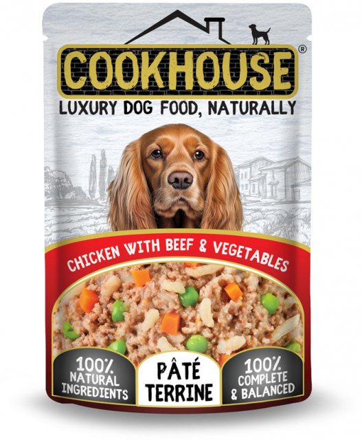 Cook House Terrine Dog Food 100g