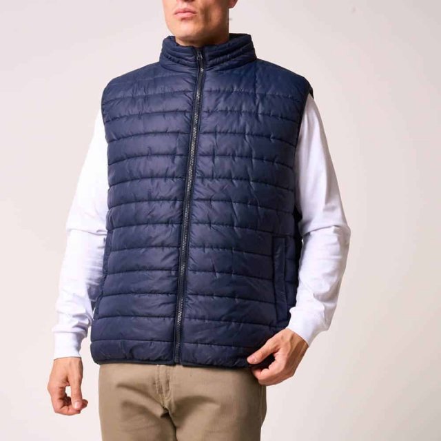 Carabou Carabou Formby Puffer Gilet Navy