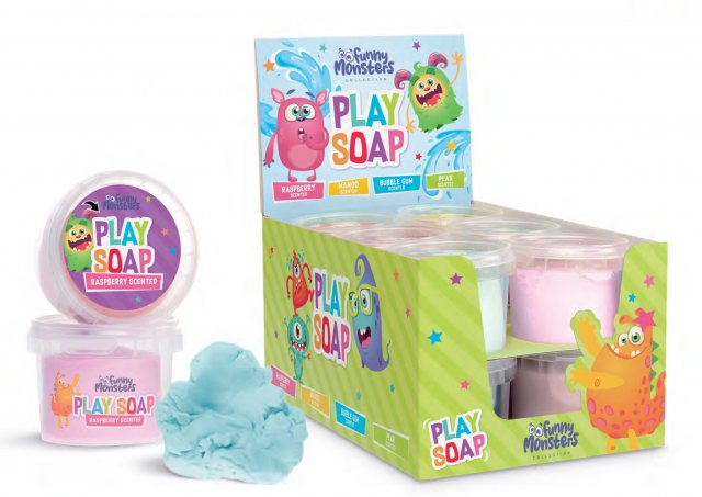 Funny Monster Soap Dough 100g Assorted