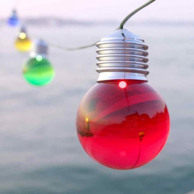 Elan Multicoloured Solar Festoon Lights